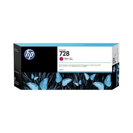 Cartouche d’encre DesignJet HP 728 - Magenta - 300 ml