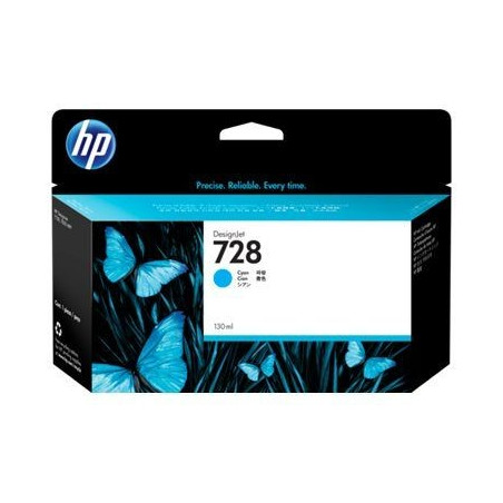 Cartouche d’encre DesignJet HP 728 - Cyan - 130 ml