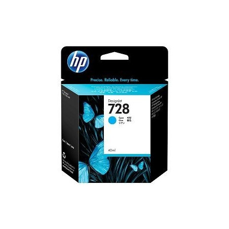 Cartouche d’encre DesignJet HP 728 - Cyan - 40 ml