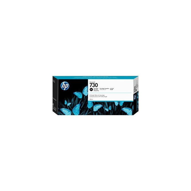 Cartouche d’encre DesignJet HP 730 - Noir photo - 300 ml