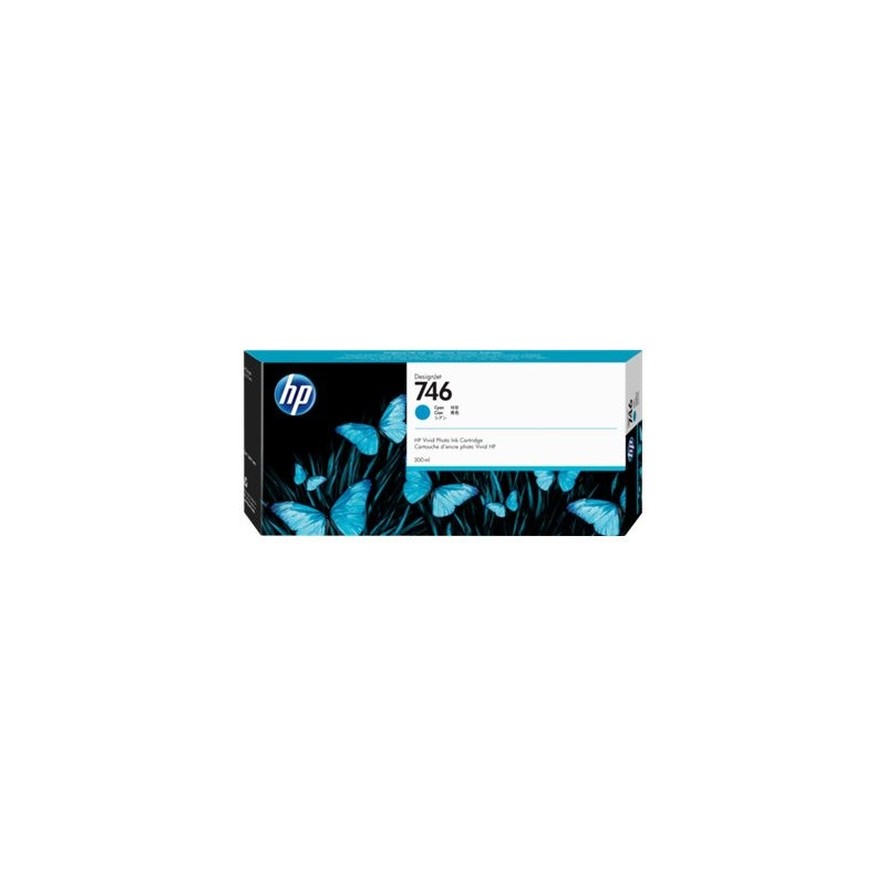 Cartouche d’encre DesignJet HP 746 - Cyan - 300 ml