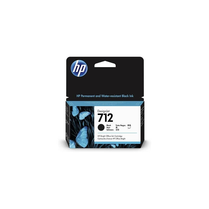 Cartouche d’encre DesignJet HP 712 - Noir - 38 ml