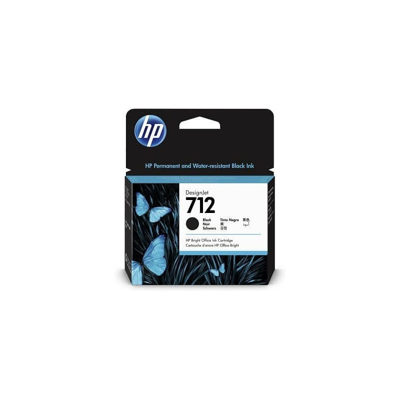 Cartouche d’encre DesignJet HP 712 - Noir - 80 ml