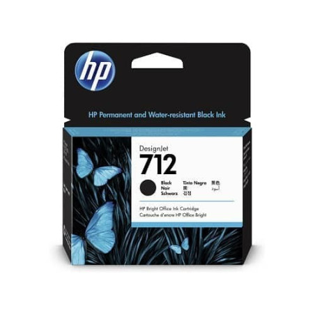 Cartouche d’encre DesignJet HP 712 - Noir - 80 ml