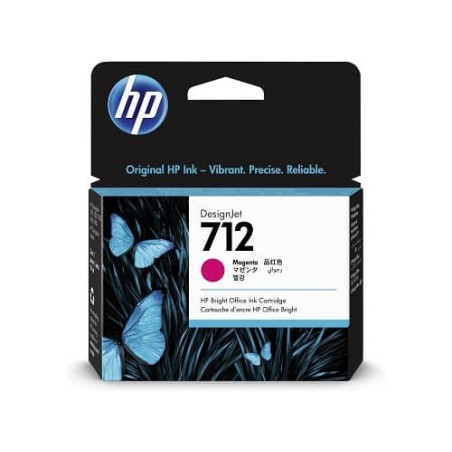 Cartouche d’encre DesignJet HP 712 - Magenta - 29 ml