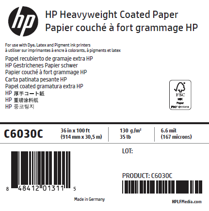 Papier de calage 130 g/m² Papier d'emballage en rouleau - 30 cm ou 50