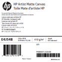 Rouleau Canvas Mat Artistique HP - 0,610 x 15,20 m - 390g