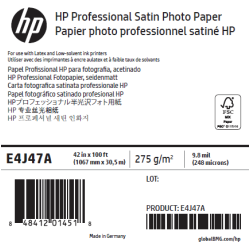 Papier Photo Satin HP - 1,067 x 30,50 m - 275g