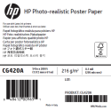 Papier Qualité Photo HP - 1,370 x 61 m - 205g