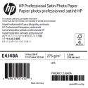 Papier Photo Satin HP - 1,370 x 30,50 m - 275g