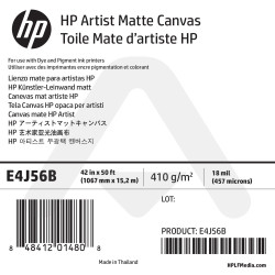 Canevas Mat Artiste HP - 1067 mm x 15,20 m - 390g - E4J56B