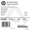 Papier Couché HP - 914 mm x 45,72 m - 90g - C6020B
