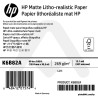 Papier Litho-Réaliste Mat HP - 1524 mm x 30,50 m - 270g - K6B82A