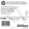 Papier Photo Professionnel Satiné HP - 1370 mm x 30,50 m - 275g - E4J48A