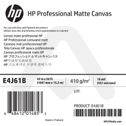 Rouleau Canvas Mat HP - 1,067 x 15,20 m - 390g - E4J61B