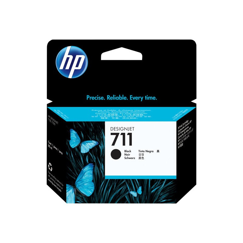 Cartouche d’encre DesignJet HP 711 - Noir - 80 ml