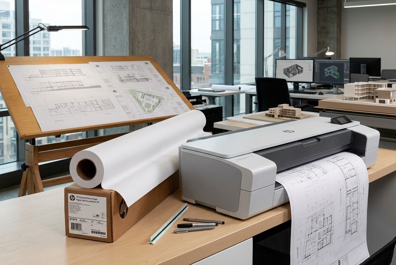 Conseils papier pour architectes : bien choisir son support